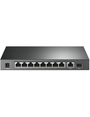 TP-Link TL-SG1210P switch di rete Non gestito Gigabit Ethernet (10 100 1000) Supporto Power over Ethernet (PoE) Grigio