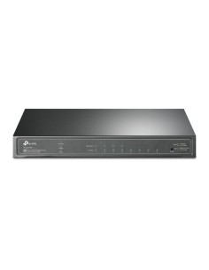 TP-Link TL-SG2008P switch di rete Gestito L2 L2+ Gigabit Ethernet (10 100 1000) Supporto Power over Ethernet (PoE) Nero