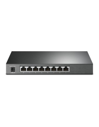 TP-Link TL-SG2008P switch di rete Gestito L2 L2+ Gigabit Ethernet (10 100 1000) Supporto Power over Ethernet (PoE) Nero