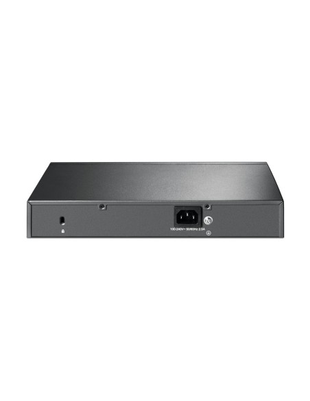 TP-Link TL-SG2210MP switch di rete Gestito L2 L2+ Gigabit Ethernet (10 100 1000) Supporto Power over Ethernet (PoE) 1U Nero