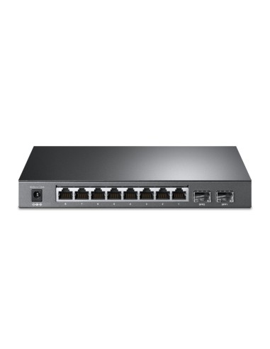 TP-Link TL-SG2210P switch di rete Gestito L2 L4 Gigabit Ethernet (10 100 1000) Supporto Power over Ethernet (PoE) Nero