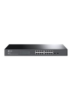 TP-Link TL-SG2218 switch di rete Gestito L2 L2+ Gigabit Ethernet (10 100 1000) 1U Nero