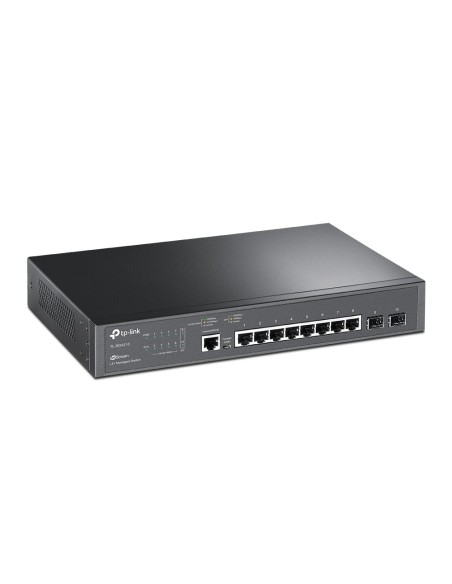 TP-Link TL-SG3210 switch di rete Gestito L2 L3 Gigabit Ethernet (10 100 1000) 1U Nero