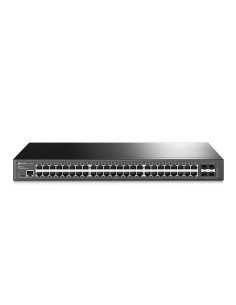 TP-Link TL-SG3452 switch di rete Gestito L2 L3 Gigabit Ethernet (10 100 1000) 1U Nero
