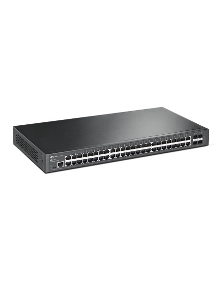 TP-Link TL-SG3452 switch di rete Gestito L2 L3 Gigabit Ethernet (10 100 1000) 1U Nero