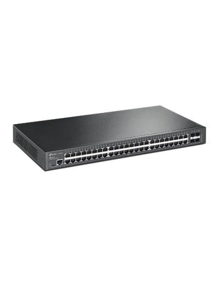 TP-Link TL-SG3452X switch di rete Gestito L2+ Gigabit Ethernet (10 100 1000) 1U Nero