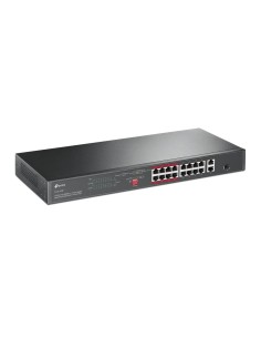 TP-Link TL-SL1218P switch di rete Non gestito Gigabit Ethernet (10 100 1000) Supporto Power over Ethernet (PoE) 1U Nero 2