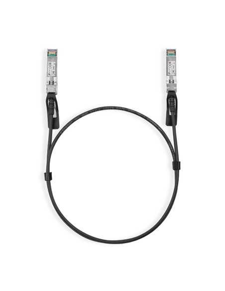 TP-Link TL-SM5220-1M cavo a fibre ottiche SFP+ DAC Nero