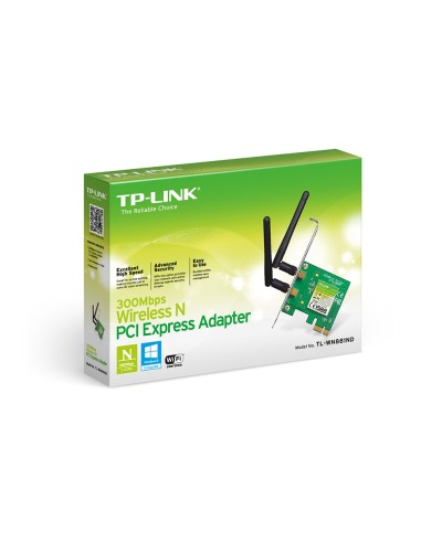 TP-Link TL-WN881ND scheda di rete e adattatore Interno WLAN 300 Mbit s