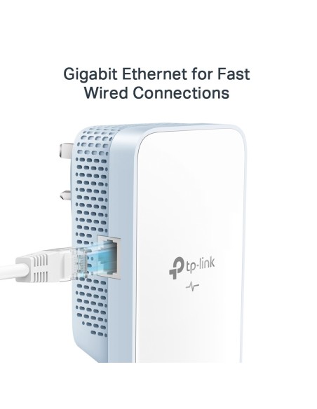 TP-Link TL-WPA7517 KIT adattatore di rete PowerLine 1000 Mbit s Collegamento ethernet LAN Wi-Fi Bianco
