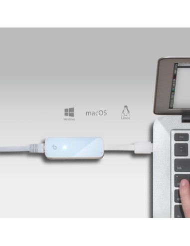 TP-Link UE200 scheda di rete e adattatore Ethernet 100 Mbit s