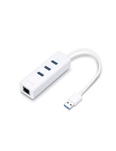 TP-Link UE330 hub di interfaccia USB 3.2 Gen 1 (3.1 Gen 1) Type-A 1000 Mbit s Bianco