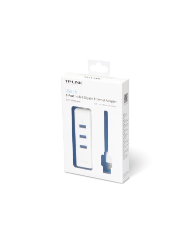 TP-Link UE330 hub di interfaccia USB 3.2 Gen 1 (3.1 Gen 1) Type-A 1000 Mbit s Bianco