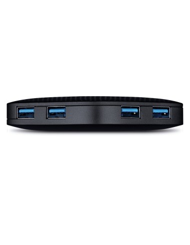 TP-Link UH400 hub di interfaccia USB 3.2 Gen 1 (3.1 Gen 1) Type-A 5000 Mbit s Nero