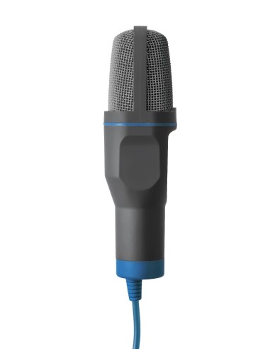 Trust Mico Nero, Blu Microfono per PC