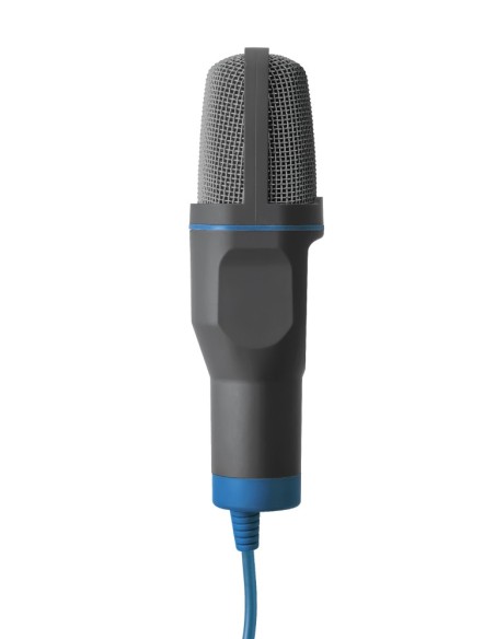 Trust Mico Nero, Blu Microfono per PC