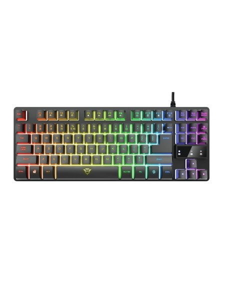 Trust GXT 833 Thado TKL tastiera USB QWERTY Italiano Nero