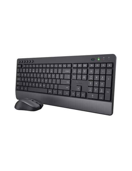 Trust Trezo tastiera Mouse incluso RF Wireless QWERTY Italiano Nero