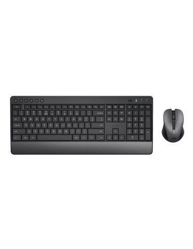 Trust Trezo tastiera Mouse incluso RF Wireless QWERTY Italiano Nero