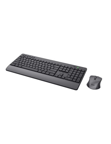 Trust Trezo tastiera Mouse incluso RF Wireless QWERTY Italiano Nero