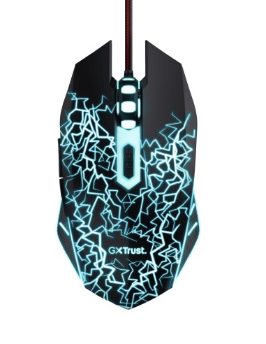 Trust GXT 105X Izza mouse Ambidestro USB tipo A Ottico 4000 DPI