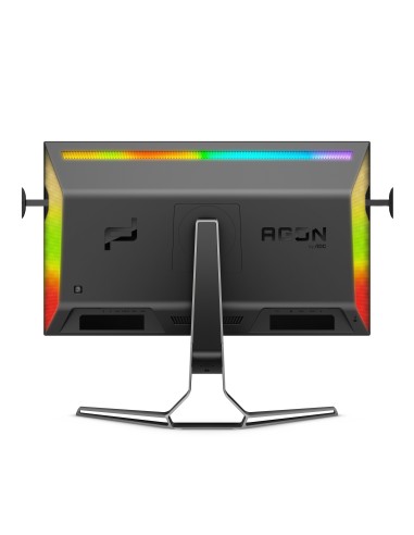 AOC Porsche PD32M LED display 80 cm (31.5") 3840 x 2160 Pixel 4K Ultra HD IPS Nero, Grigio