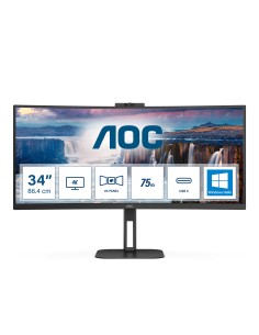 AOC V5 CU34V5CW 86,4 cm (34") 3440 x 1440 Pixel Wide Quad HD LED Nero