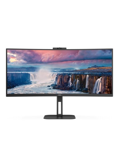 AOC V5 CU34V5CW 86,4 cm (34") 3440 x 1440 Pixel Wide Quad HD LED Nero