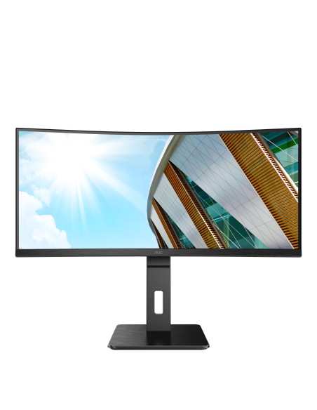 AOC CU34P2C Monitor PC 86,4 cm (34") 3440 x 1440 Pixel UltraWide Quad HD LED Nero