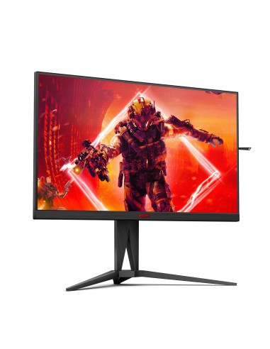 AOC AG275QZN EU Monitor PC 68,6 cm (27") 2560 x 1440 Pixel Quad HD Nero, Rosso