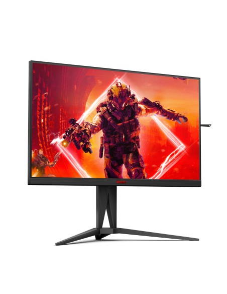 AOC AG275QZN EU Monitor PC 68,6 cm (27") 2560 x 1440 Pixel Quad HD Nero, Rosso