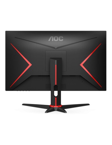 AOC Q27G2E BK Monitor PC 68,6 cm (27") 2560 x 1440 Pixel Quad HD Nero, Rosso