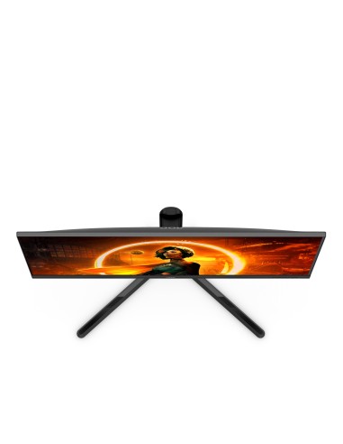 AOC G3 U34G3XM EU LED display 86,4 cm (34") 3440 x 1440 Pixel UltraWide Quad HD Nero, Rosso