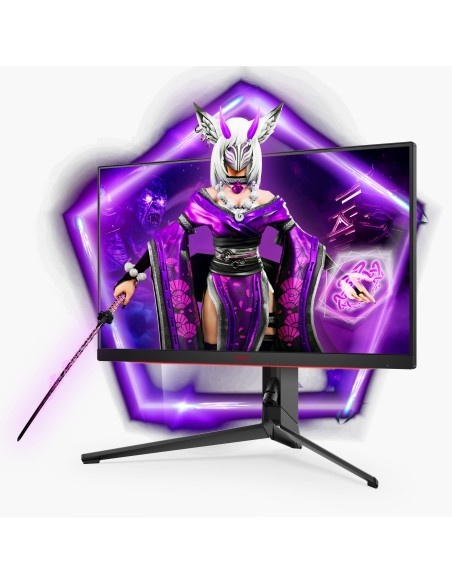 AOC AGON AG274QZM Monitor PC 68,6 cm (27") 2560 x 1440 Pixel Quad HD LED Nero, Rosso