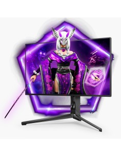AOC AGON PRO AG274UXP Monitor PC 68,6 cm (27") 3840 x 2160 Pixel 4K Ultra HD LED Nero, Rosso 2
