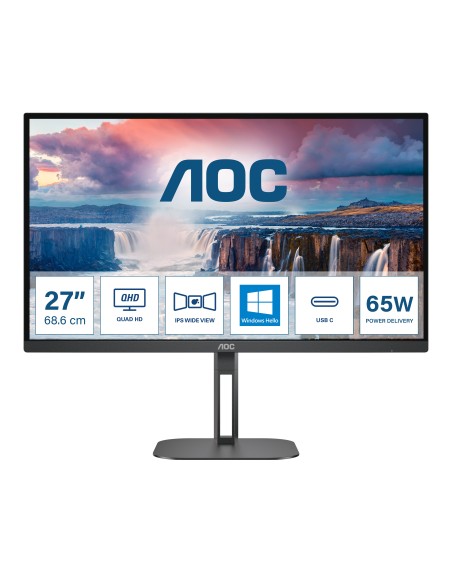 AOC V5 Q27V5N 68,6 cm (27") 2560 x 1440 Pixel Quad HD LED Nero