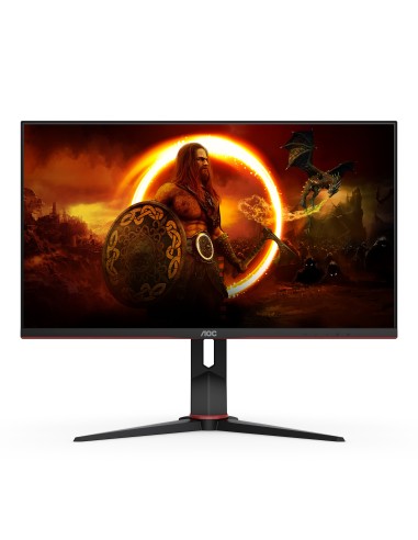 AOC G2 U28G2XU2 BK LED display 71,1 cm (28") 3840 x 2160 Pixel 4K Ultra HD Nero, Rosso