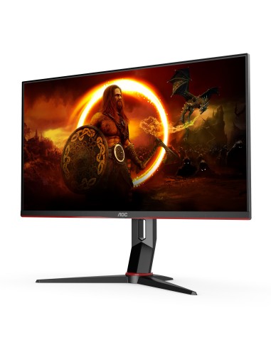 AOC G2 U28G2XU2 BK LED display 71,1 cm (28") 3840 x 2160 Pixel 4K Ultra HD Nero, Rosso