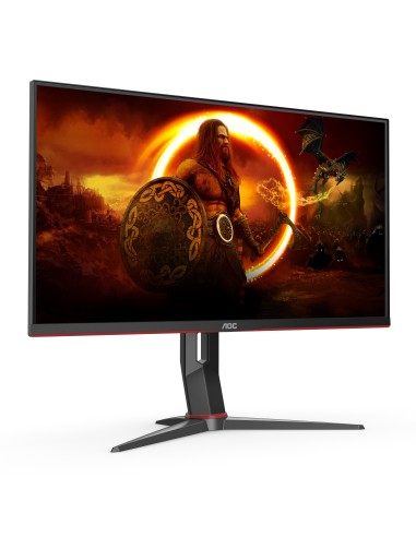 AOC G2 U28G2XU2 BK LED display 71,1 cm (28") 3840 x 2160 Pixel 4K Ultra HD Nero, Rosso