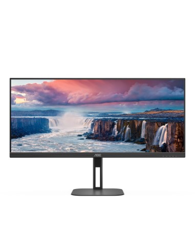 AOC V5 U34V5C BK Monitor PC 86,4 cm (34") 3440 x 1440 Pixel UltraWide Quad HD LCD Nero