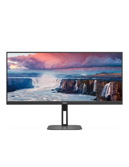 AOC V5 U34V5C BK Monitor PC 86,4 cm (34") 3440 x 1440 Pixel UltraWide Quad HD LCD Nero