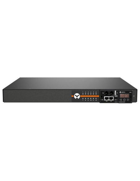 Vertiv Geist RPDU, SWITCHED UNIT LEVEL MONITORING EC unità di distribuzione dell'energia (PDU) 12 presa(e) AC 1U Nero