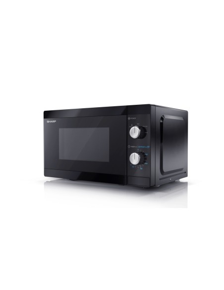 Sharp YC-MS01E-B forno a microonde Superficie piana Solo microonde 20 L 800 W Nero