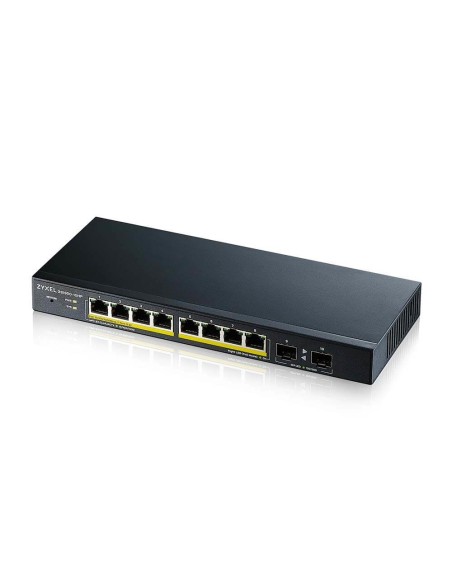 Zyxel GS1900-10HP Gestito L2 Gigabit Ethernet (10 100 1000) Supporto Power over Ethernet (PoE) Nero