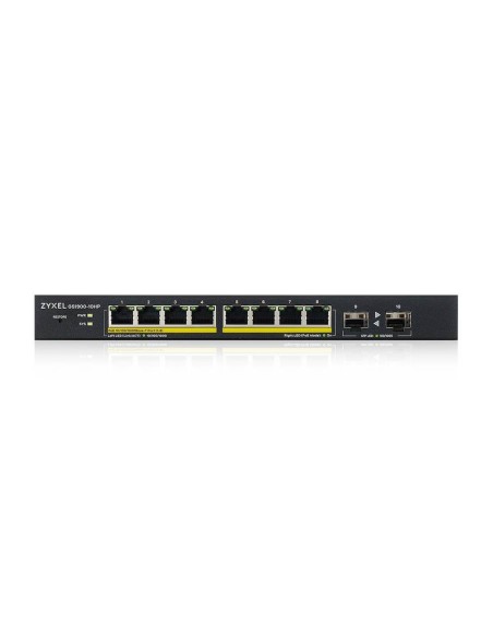 Zyxel GS1900-10HP Gestito L2 Gigabit Ethernet (10 100 1000) Supporto Power over Ethernet (PoE) Nero