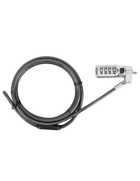 Targus ASP86RGL cavo di sicurezza Nero, Argento 1,98 m