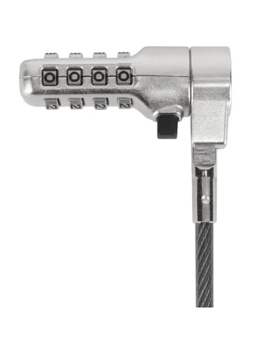 Targus ASP86RGL cavo di sicurezza Nero, Argento 1,98 m