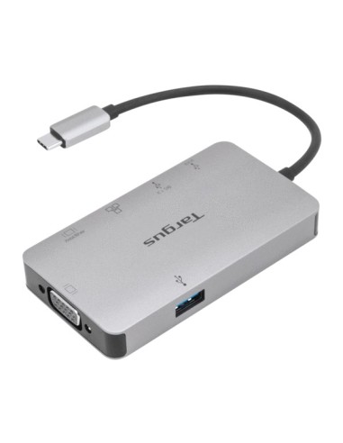 Targus DOCK419 Cablato USB 3.2 Gen 1 (3.1 Gen 1) Type-C Grigio