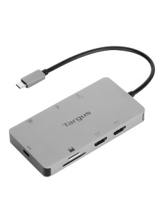 Targus DOCK423EU replicatore di porte e docking station per notebook Cablato USB 3.2 Gen 1 (3.1 Gen 1) Type-C Argento