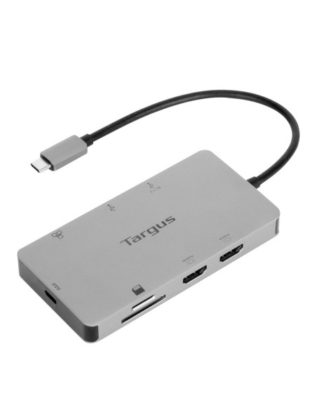 Targus DOCK423EU replicatore di porte e docking station per notebook Cablato USB 3.2 Gen 1 (3.1 Gen 1) Type-C Argento